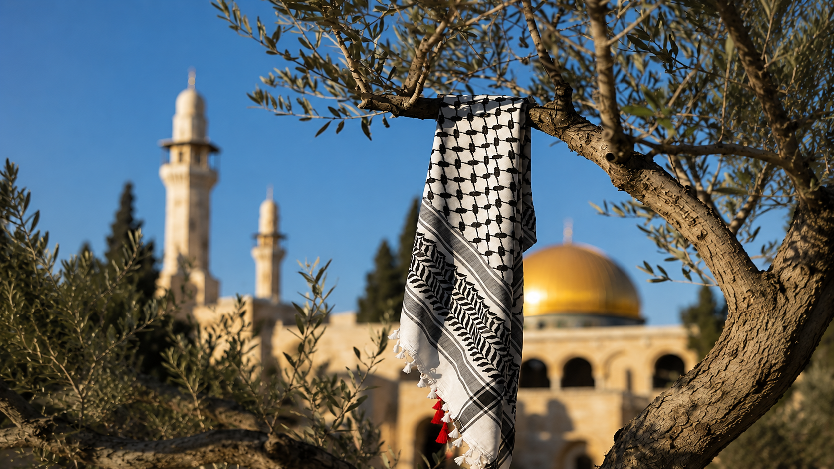 Noda Hitam Putih: Suara Palestina dalam Benang Keffiyeh